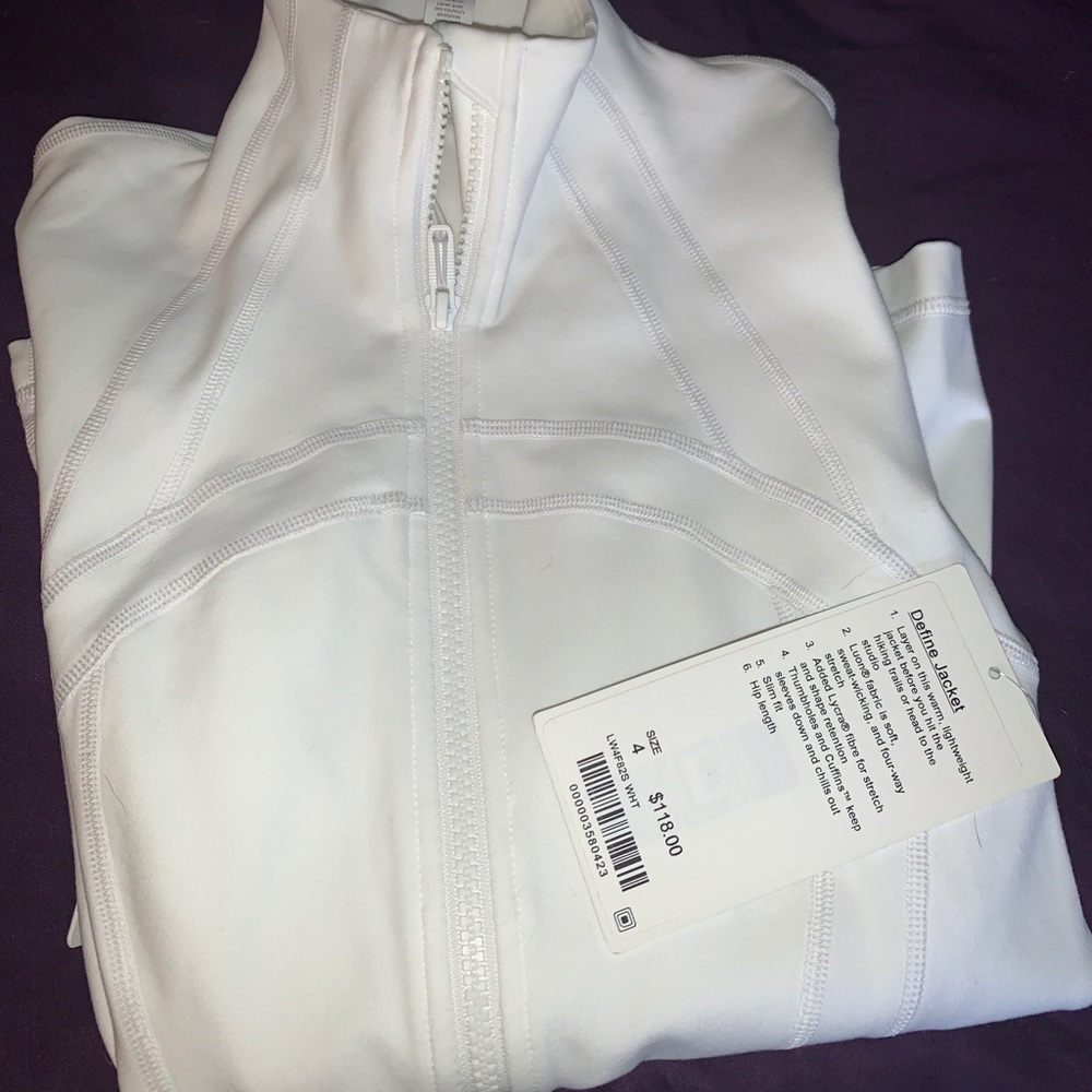 Lulu Define Jacket NWT